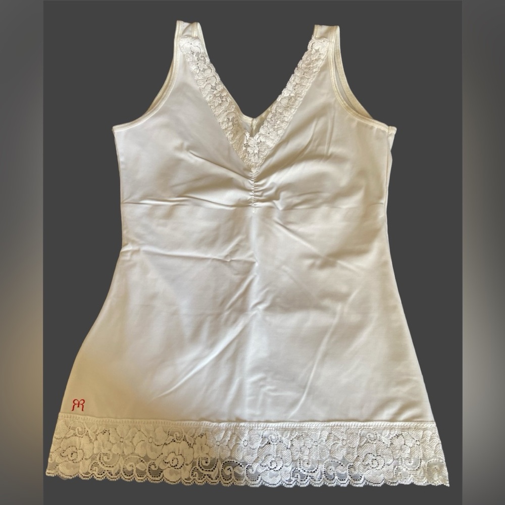 Lacy Ruby Ribbon Light Support Cami